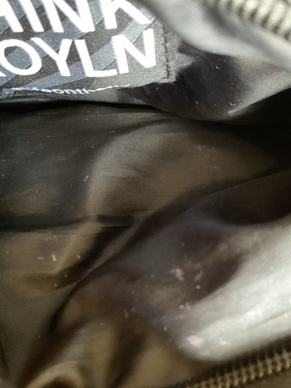 THINK ROYLN Silver Quilted Padded Crossbody Bag - Picture 5 of 7